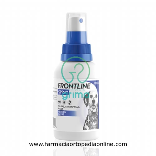 FRONTLINE SPRAY 2,5 mg/ml SOLUCION PARA PULVERIZACION CUTANEA