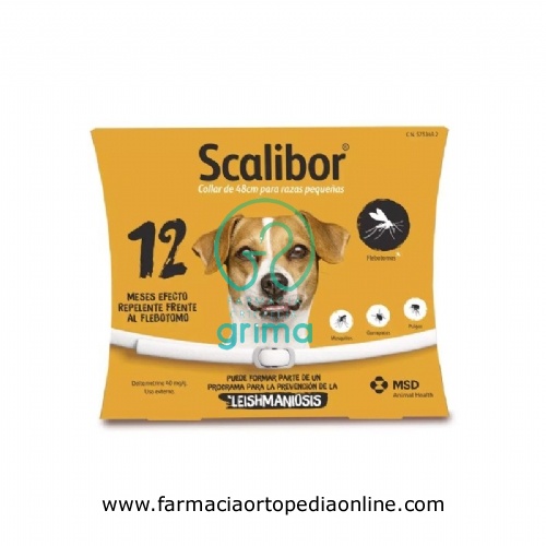 SCALIBOR 0,76 g COLLAR PARA PERROS DE RAZAS PEQUEÑAS