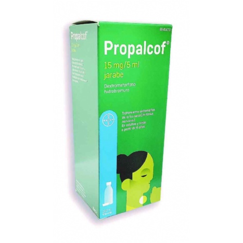 PROPALCOF 15 mg/5 ml JARABE , 1 frasco de 200 ml