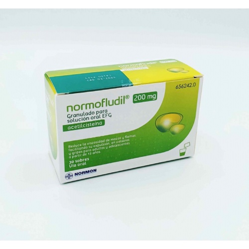 NORMOFLUDIL 200 MG GRANULADO PARA SOLUCION ORAL, 30 sobres