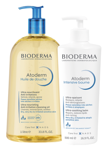 Bioderma acite ducha + atoderm intensi baume