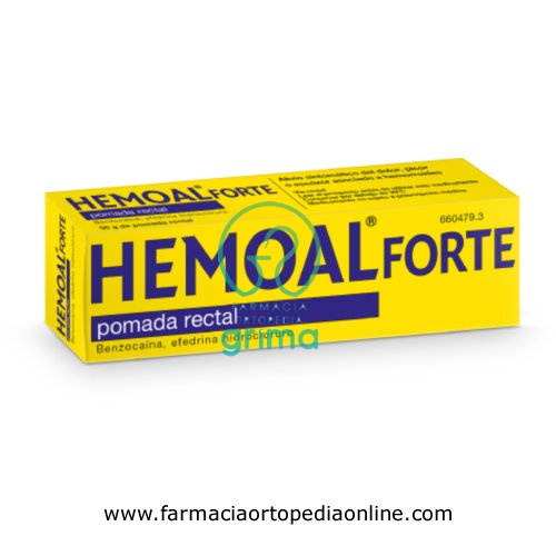 HEMOAL FORTE POMADA RECTAL, 1 tubo de 30 g