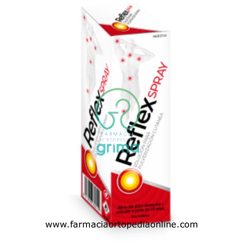 REFLEX SPRAY SOLUCIÓN PARA PULVERIZACIÓN CUTÁNEA, 1 frasco de 130 ml