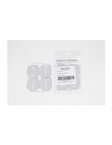 Calvo izquierdo electrodos  adhes 50x50