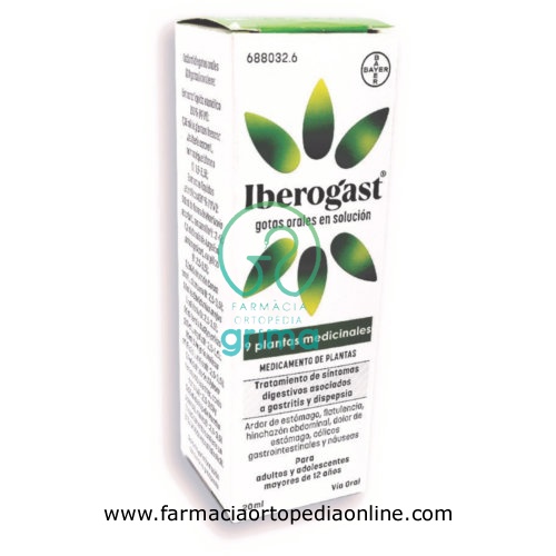 IBEROGAST GOTAS ORALES EN SOLUCION, 1 frasco de 50 ml