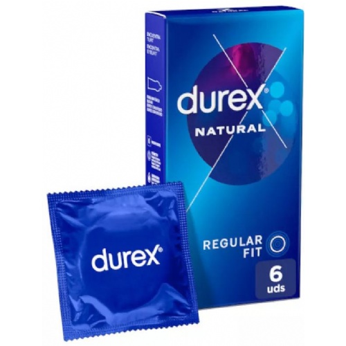 Durex natural plus preservativos 6 unidades - preservativos