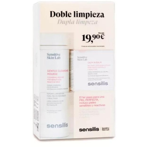 Sensilis  calm+gentle mousse doble limpieza