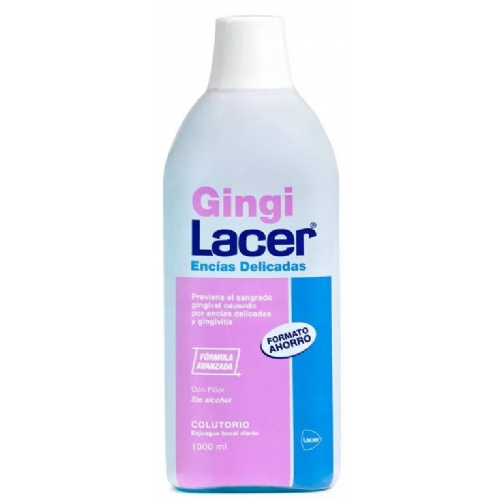 Gingilacer encias delicadas colutorio (1 envase 1000 ml)