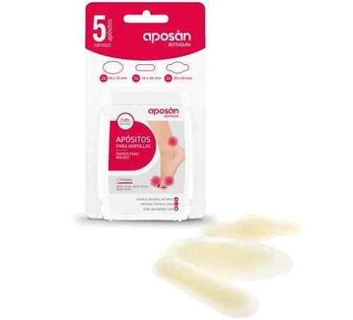 Aposan botiquin ampollas - apositos hidrocoloides (5 apositos surtido)