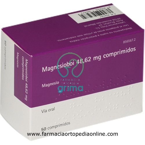 MAGNESIOBOI 48,62 mg COMPRIMIDOS, 50 comprimidos