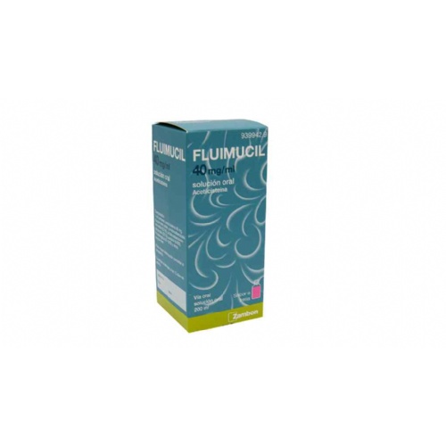 FLUIMUCIL 40mg/ml SOLUCION ORAL , 1 frasco de 200 ml