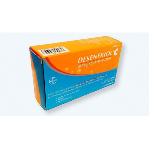 DESENFRIOL C GRANULADO EFERVESCENTE , 10 sobres