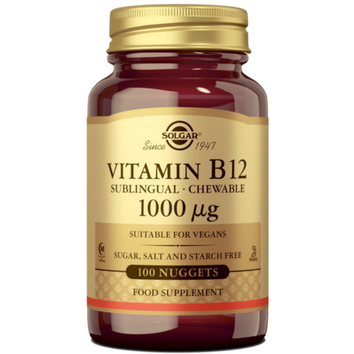 Vitamina b12 1000 100co solgar