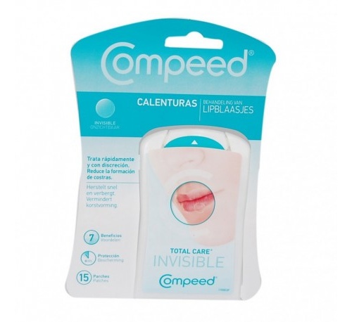 Compeed herpes labial (15 parches)