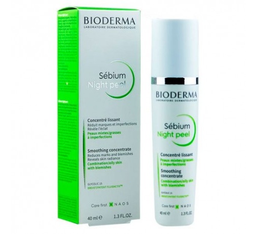 Sebium night peel - bioderma (40 ml)