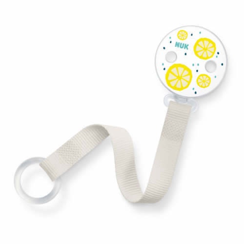 Cinta sujeta chupetes - nuk limited edition fruits (1 unidad)