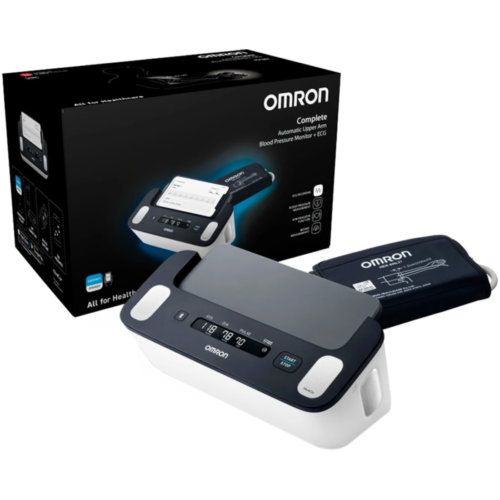 Tensiómetro automatico Omron complete de brazo + electrocardiograma ref hem-7530t-e3 (1 unidad)