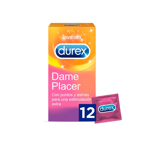 Durex dame placer - preservativos (12 u)