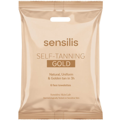 Sensilis self tanning gold  6 toallitas pack