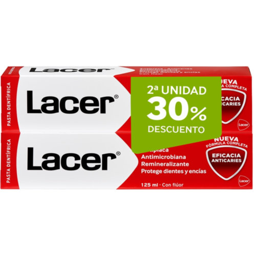 Lacer pasta 125 ml + 125 ml