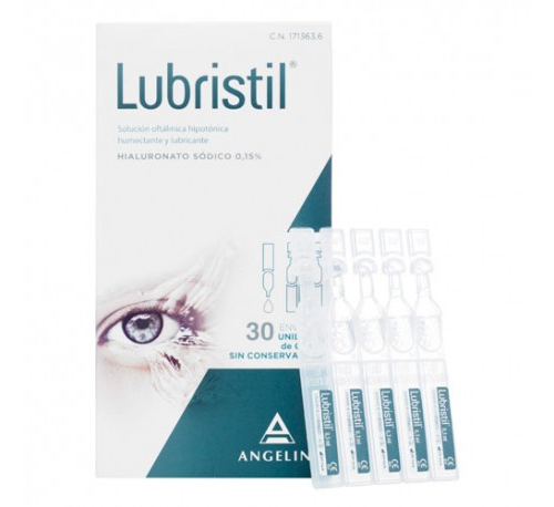 Lubristil solucion oftalmica (30 monodosis 0,3 ml)