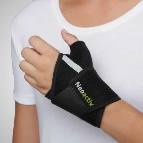 Emo muñequera envolvente pulgar t-unica mq15a