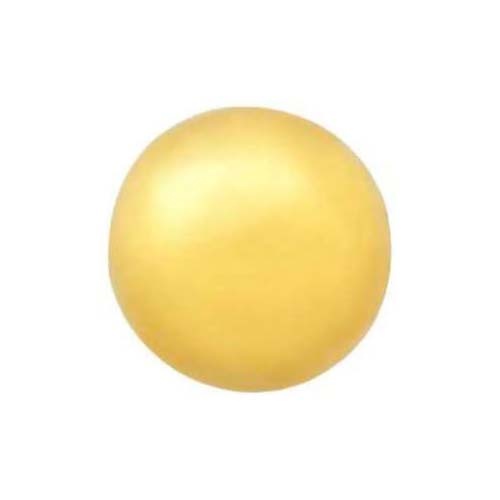 Inverness pendiente 24k (10c bola dorada 3 mm)