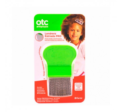 Otc antipiojos lendrera estriada pro