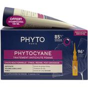 Phyto Phytocyane mujer Ampollas Cuidado Anticaída 12 Ampollas