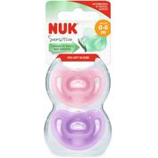 Chupete silicona nuk sensitive 0 - 6 meses 2 unidades - nuk sensitive