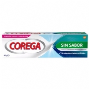 Corega crema extra fuerte sin sabor - adhesivo protesis dental (40 ml)