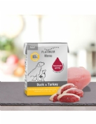 Dingonatura platinum menu duck + turkey 375g