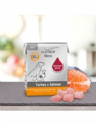 Dingonatura platinum menu turkey & salmon 375g