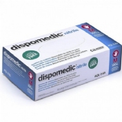 Guantes nitril m 100u dispomedic