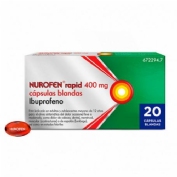 NUROFEN RAPID 400 mg CAPSULAS BLANDAS , 20 cápsulas