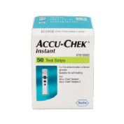 TIRAS REACTIVAS GLUCEMIA ACCU-CHEK INSTANT 50 UNIDADES