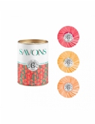 R&g cofre metal 3 jabones ging/nero/rouge