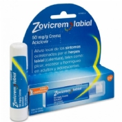ZOVICREM LABIAL 50 mg/g CREMA, 1 frasco de 2 g