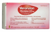 VENORUTON DIOSMINA 500 MG COMPRIMIDOS RECUBIERTOS CON PELICULA, 60 comprimidos