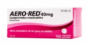 AERO RED 40 mg COMPRIMIDOS MASTICABLES , 100 comprimidos