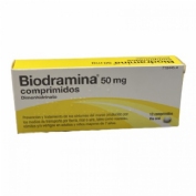 BIODRAMINA 50 mg COMPRIMIDOS , 12 comprimidos