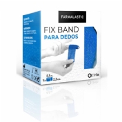 Venda elastica adhesiva - farmalastic fix band para dedos (1 unidad 4,5 m x 2,5 cm color azul)