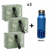 Olistic pack 3 meses for men + 1 botella reutilizable
