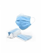 Mascarilla quirurgica desechable iir  50 unidades color azul