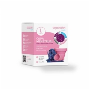 Copa menstrual aposan mujer 1 unidad talla l - aposan mujer