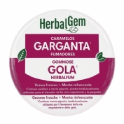 Herbal gem caramelos fumadores garganta