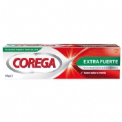 Corega crema extra fuerte adhesivo protesis dental 1 tubo 40 g sabor menta - adhesivo protesis denta