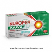 NUROFEN RAPID 400 mg CAPSULAS BLANDAS , 10 cápsulas