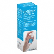 CRISTALMINA 10 mg/ml SOLUCION PARA PULVERIZACION CUTANEA, 1 frasco de 125 ml