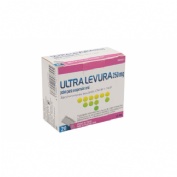 ULTRA-LEVURA 250 MG POLVO PARA SUSPENSION ORAL , 20 sobres